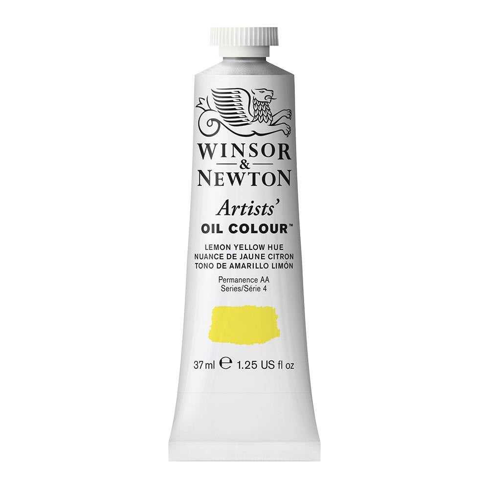 W&N Artists olieverf 37ml Lemon Yellow Hue 347