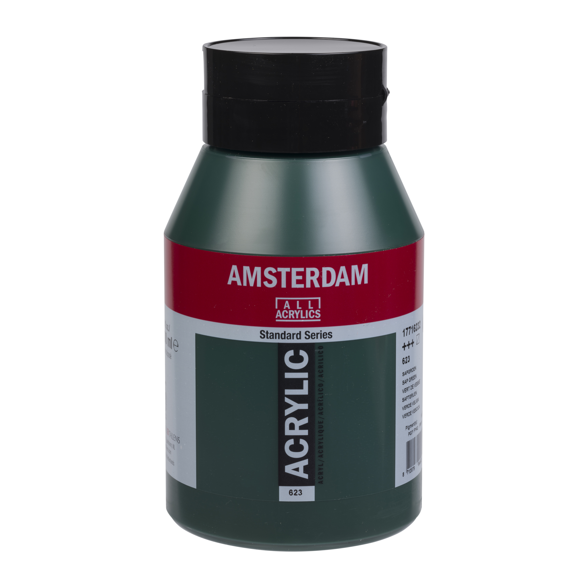 Amsterdam Standard Series Acrylic Paint Pot 1000 ml Sap Green 623