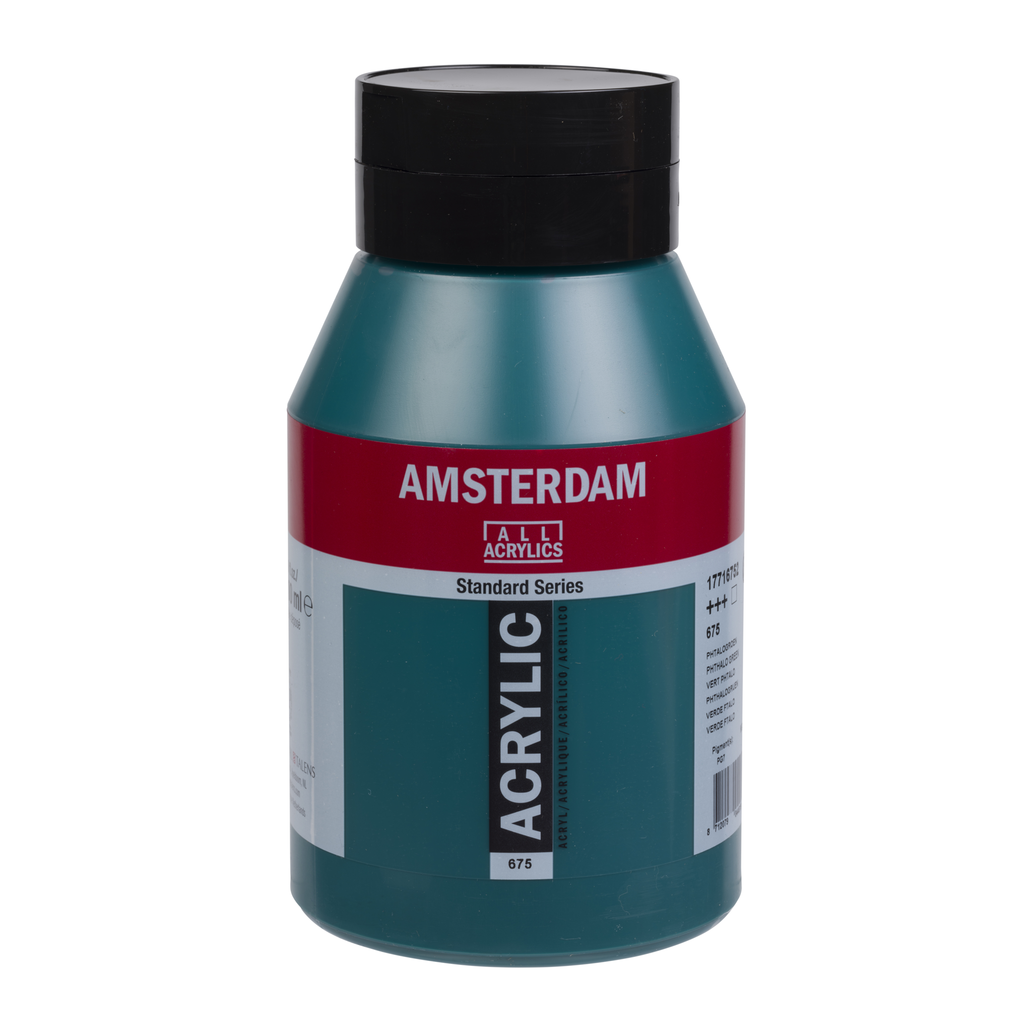 Amsterdam Standard Series Acrylverf Pot 1000 ml Phtalogroen 675