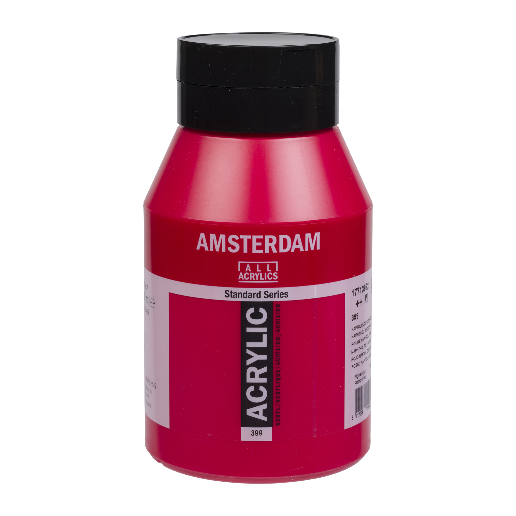 Amsterdam Standard Series Acrylic Paint Pot 1000 ml Naphthol Red Dark 399