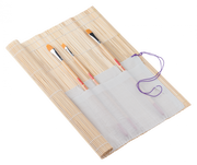 Bamboo brushes mat