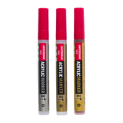 Amsterdam Acrylmarker metallic set | 3 kleuren