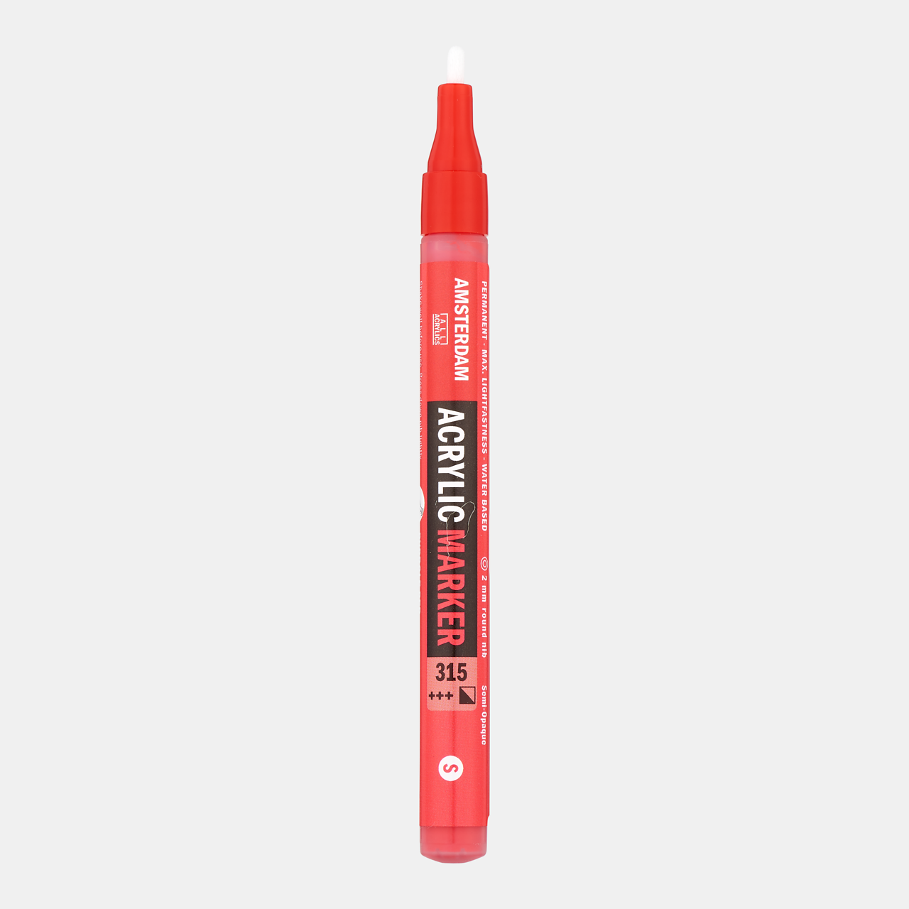 Amsterdam Acrylic Marker 2 mm Pyrrolerood 315