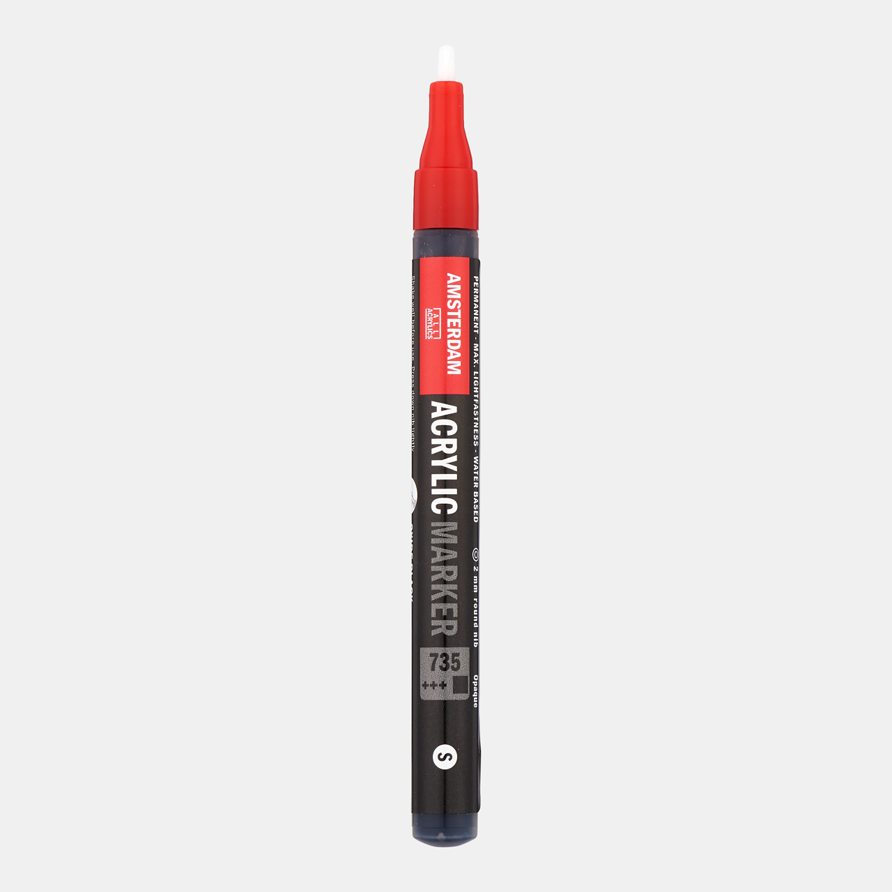 Amsterdam Acrylic Marker 2 mm Oxydzwart 735