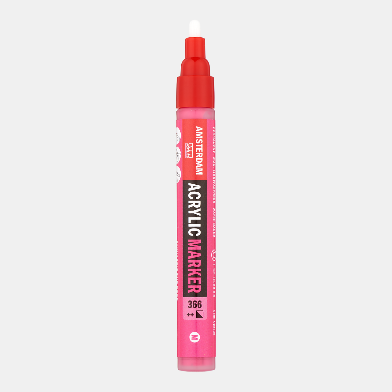 Amsterdam Acrylic Marker 4 mm Quinacridoneroze 366