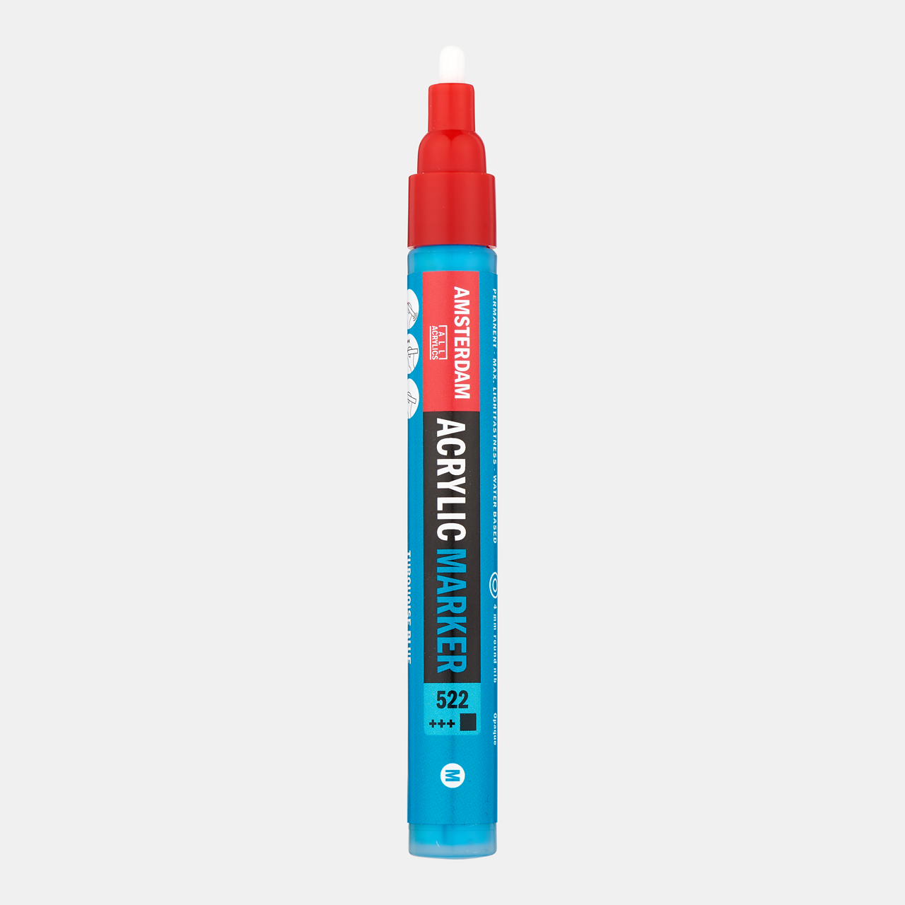 Amsterdam Acrylic Marker 4 mm Turkooisblauw 522