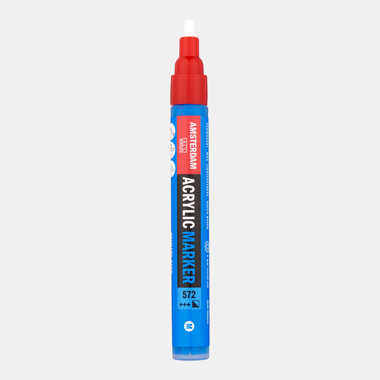 Amsterdam Acrylic Marker 4 mm Primaircyaan 572