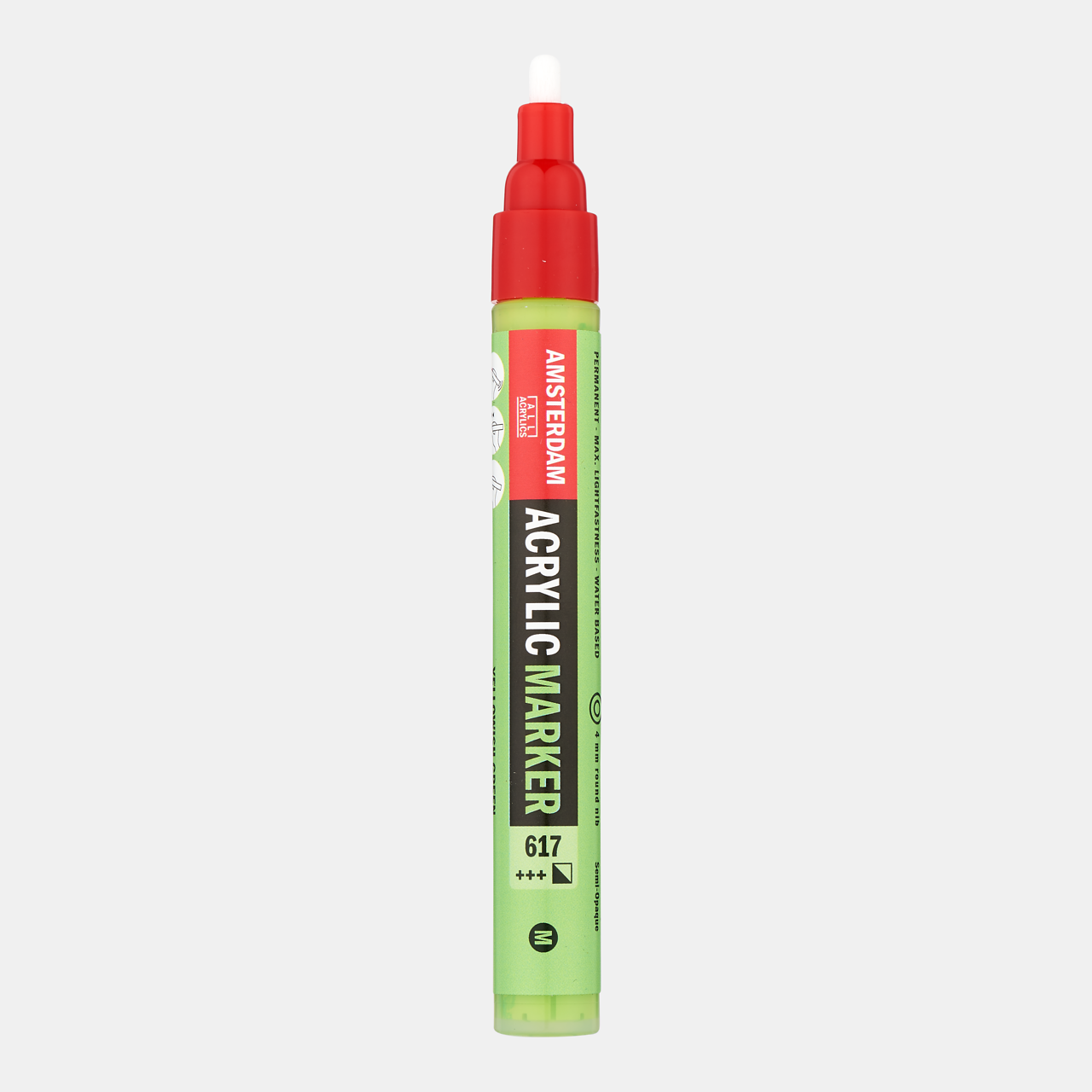 Amsterdam Acrylic Marker 4 mm Geelgroen 617
