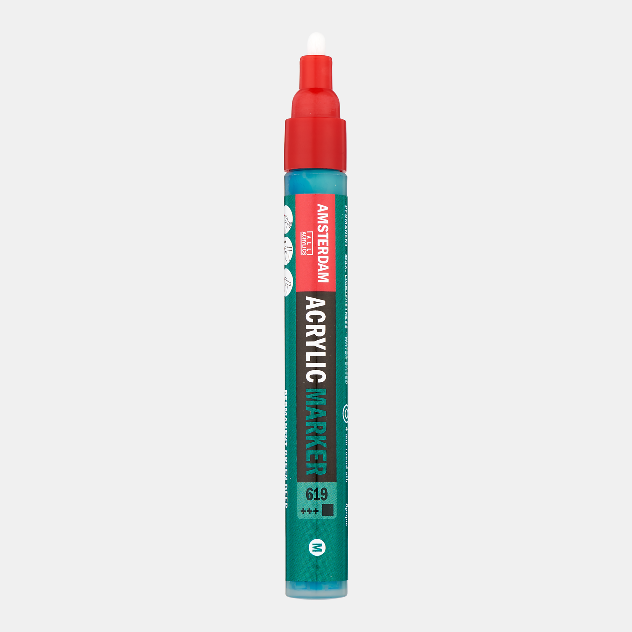 Amsterdam Acrylic Marker 4 mm Permanentgroen Donker 619