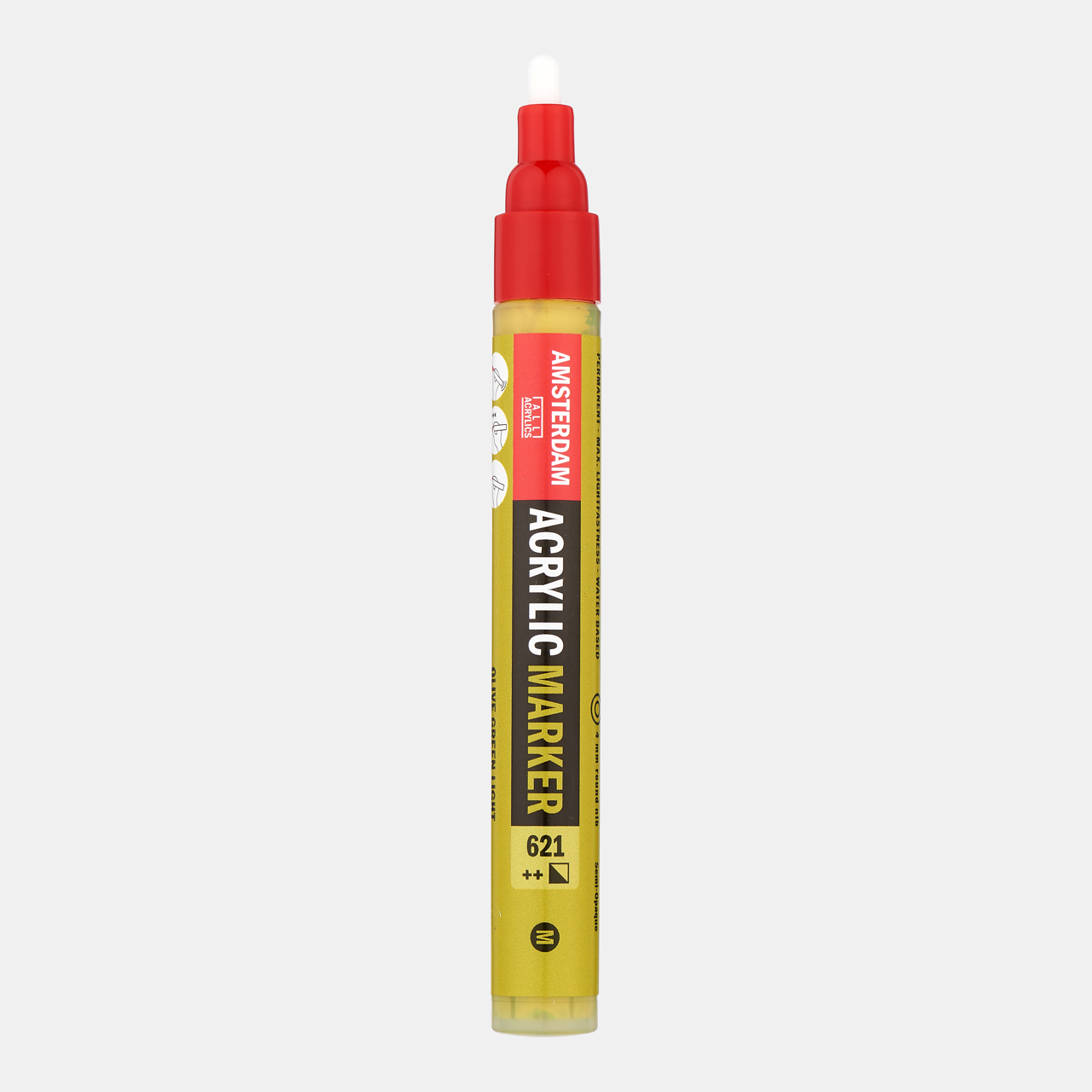 Amsterdam Acrylic Marker 4 mm Olijfgroen Licht 621