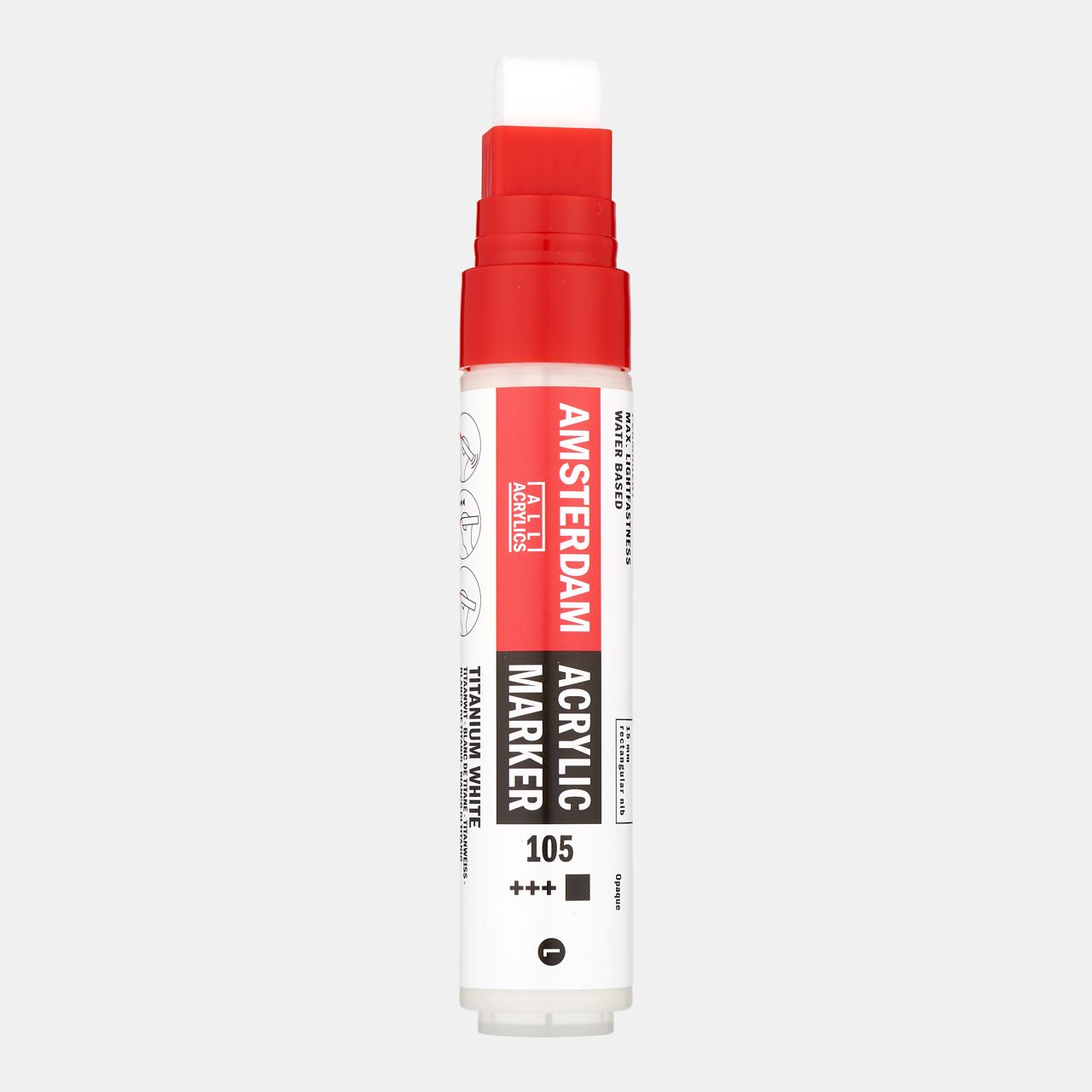 Amsterdam Acrylic Marker 15 mm Titaanwit 105