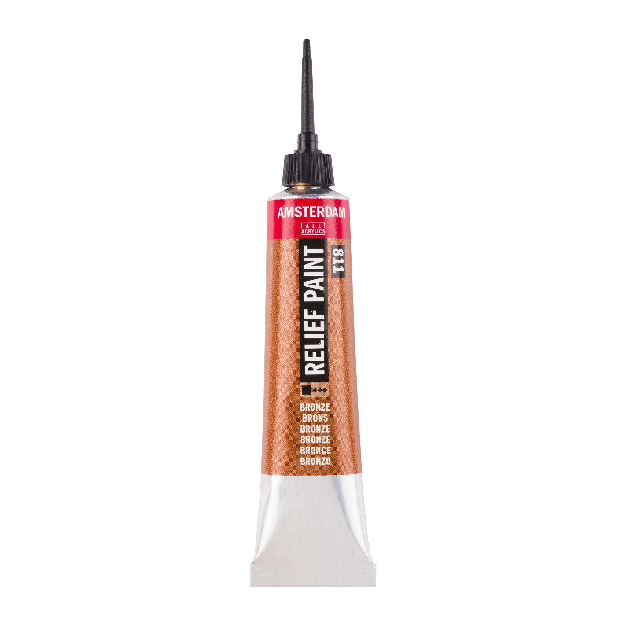 Amsterdam Reliëf Verf Tube 20 ml Brons 811