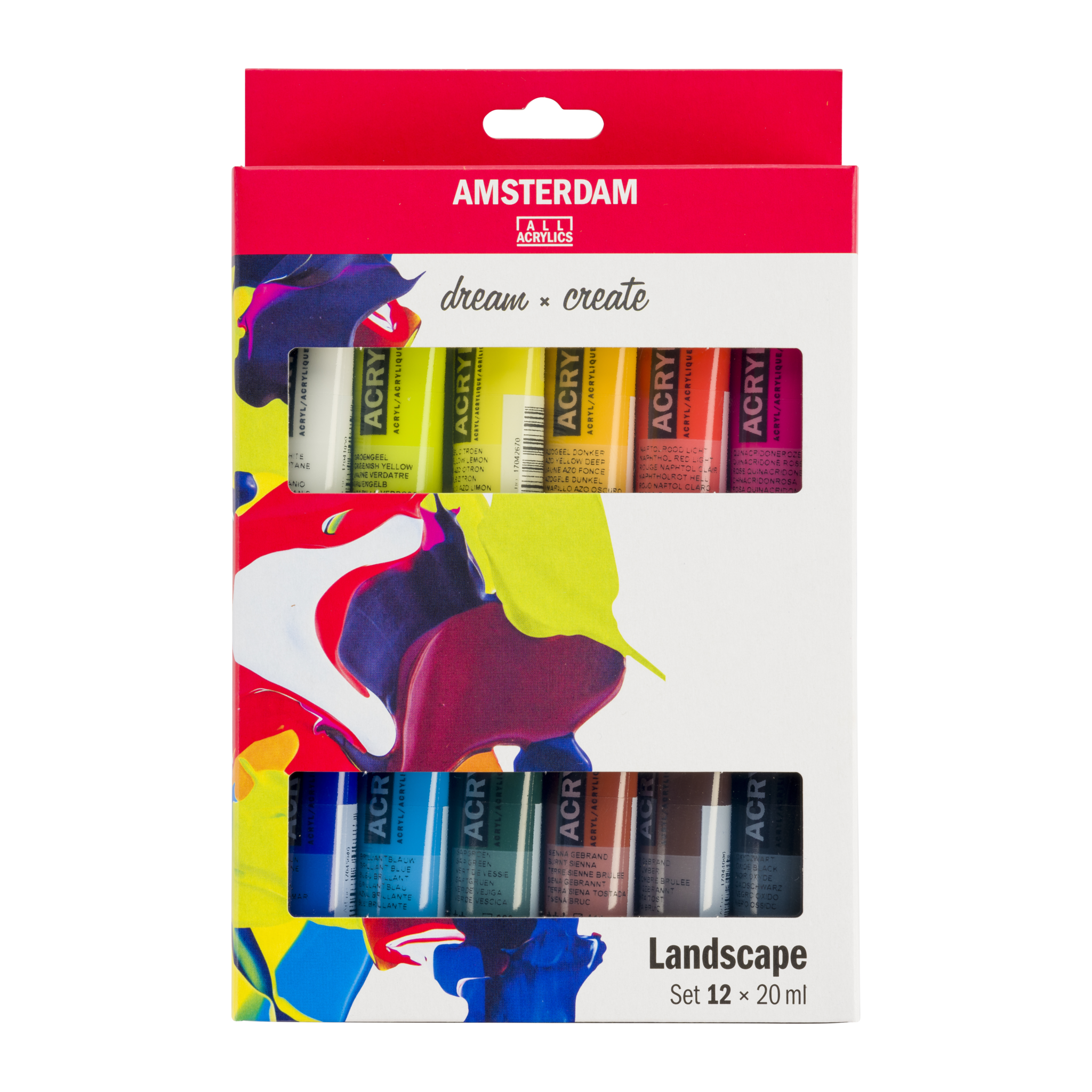 Amsterdam Standard Series acrylverf landschap set | 12 × 20 ml 