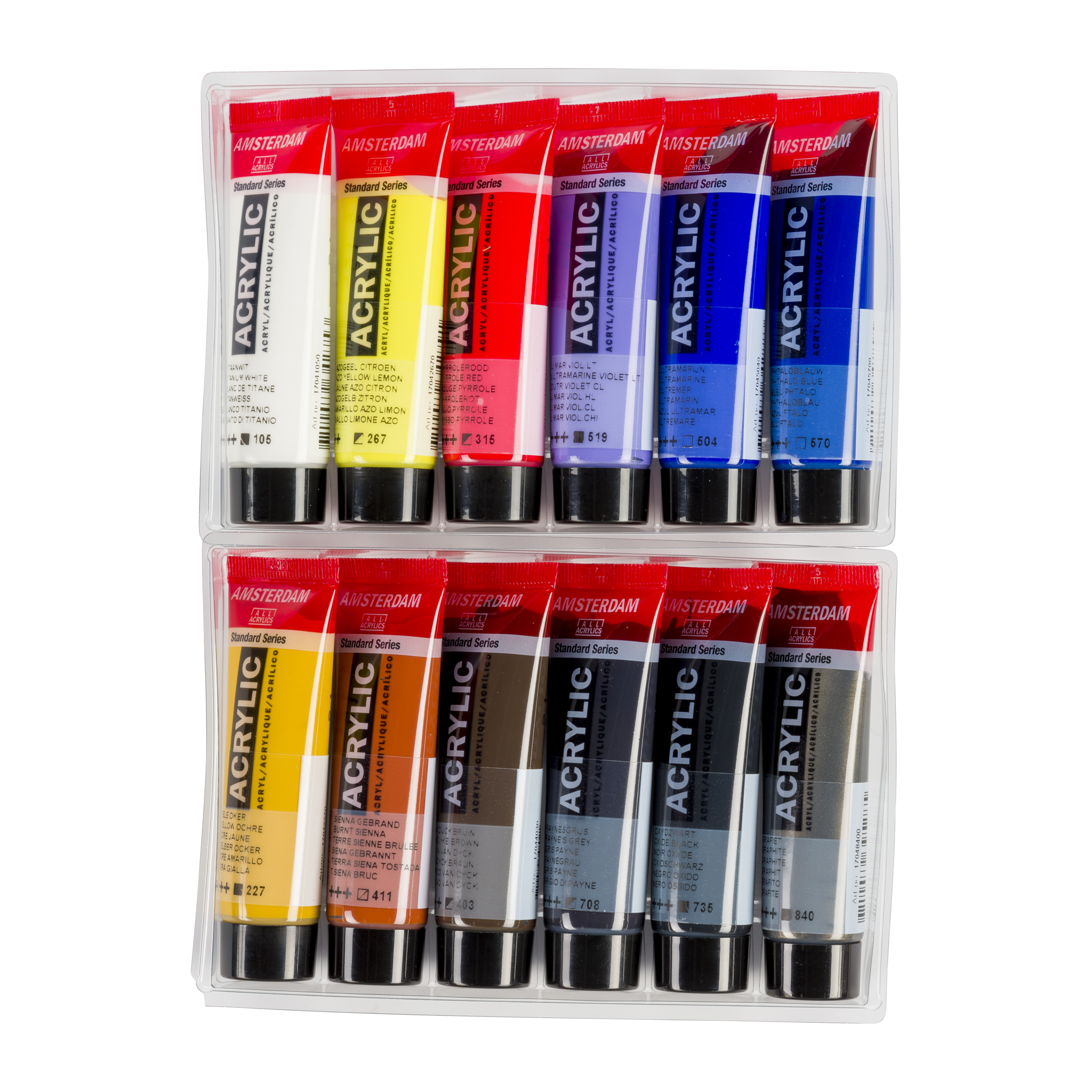 Amsterdam Standard Series acrylverf urban landschap set | 12 × 20 ml 