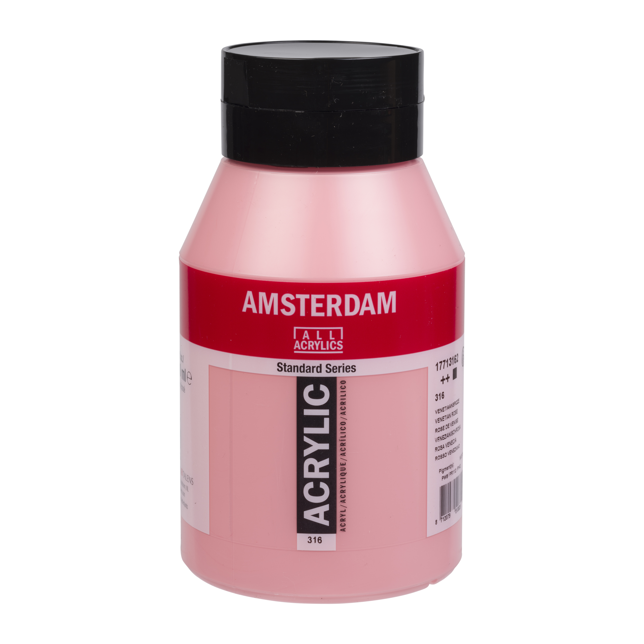 Amsterdam Standard Series Acrylic Paint Pot 1000 ml Venetian Pink 316