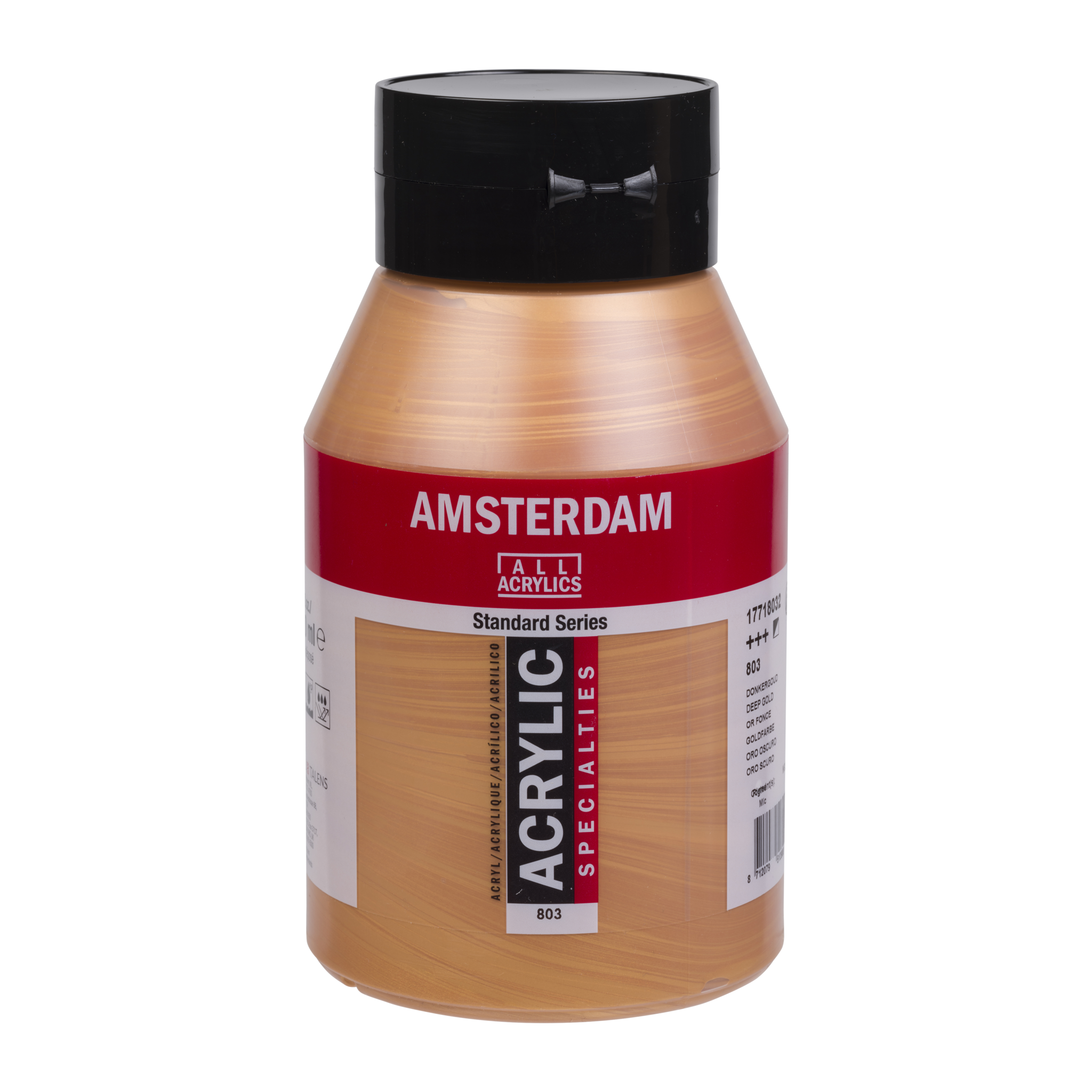 Amsterdam Standard Series Acrylverf Pot 1000 ml Donkergoud 803