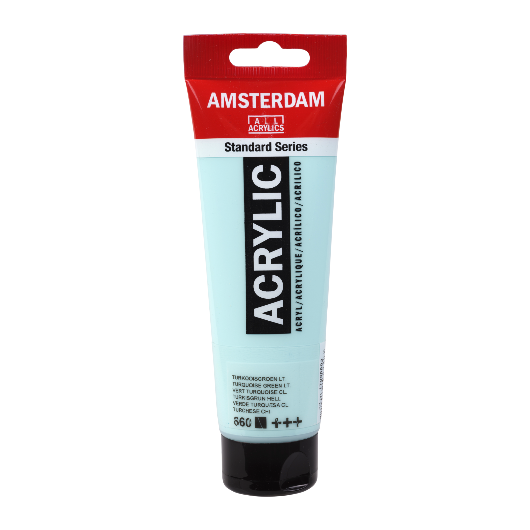 Amsterdam Standard Series Acrylic Paint Tube 120 ml Turquoise Green Light 660