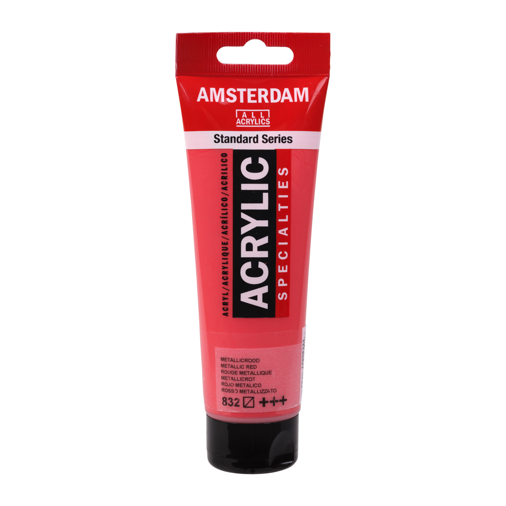 Amsterdam Standard Series Acrylverf Tube 120 ml Metallicrood 832