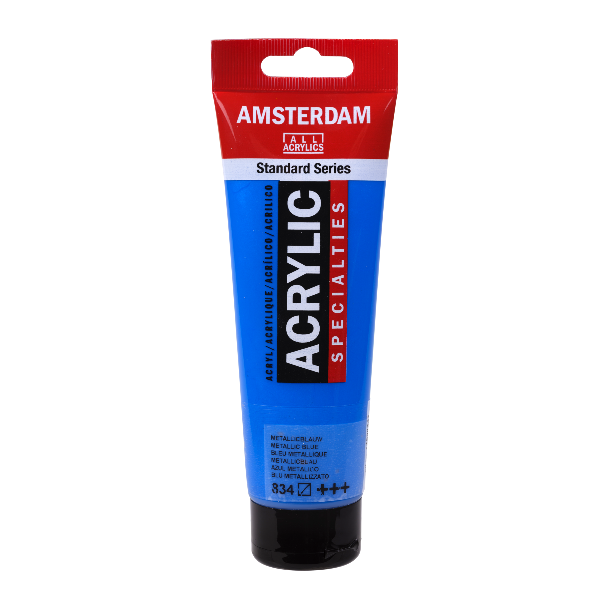 Amsterdam Standard Series Acrylverf Tube 120 ml Metallicblauw 834