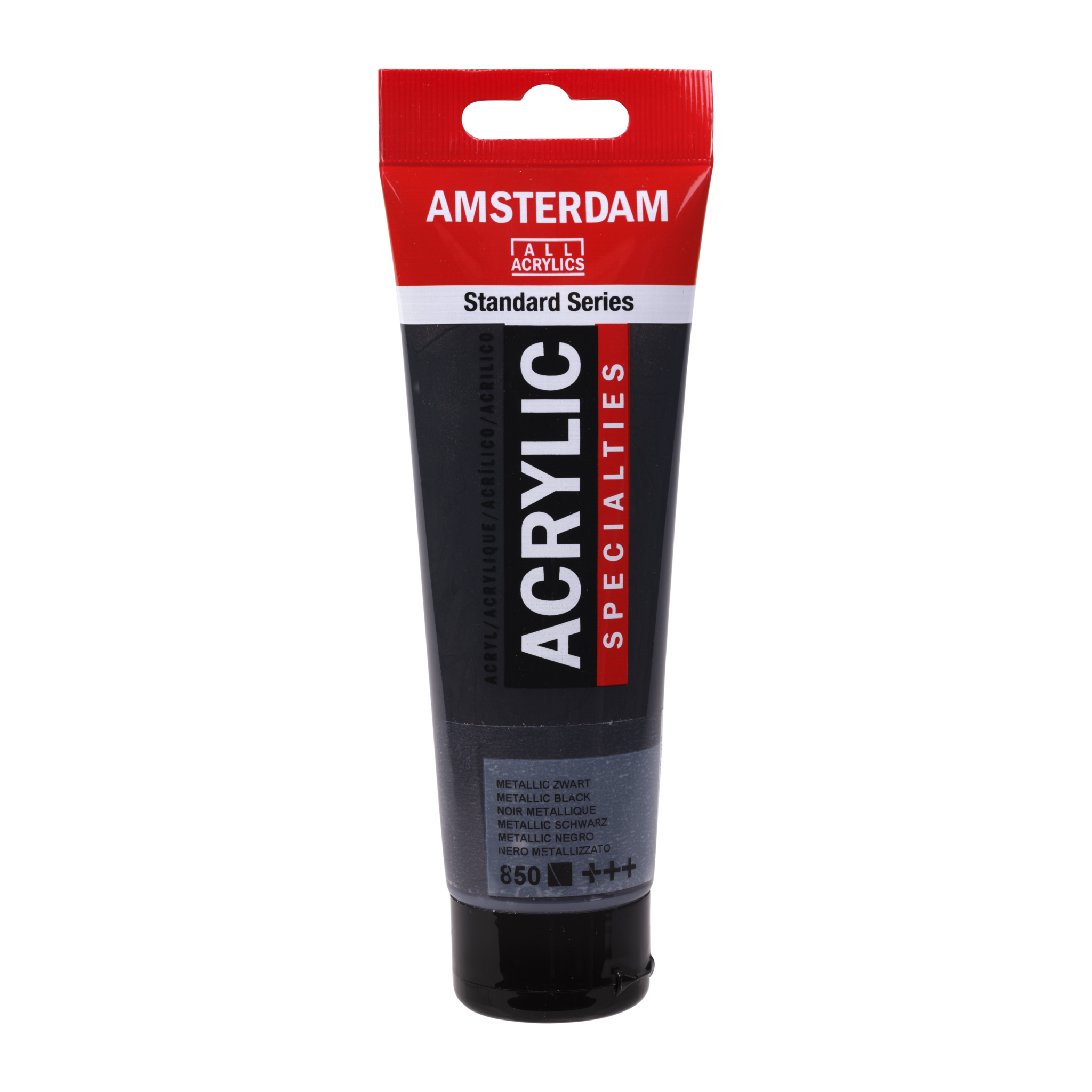 Amsterdam Standard Series Acrylverf Tube 120 ml Metallic Zwart 850