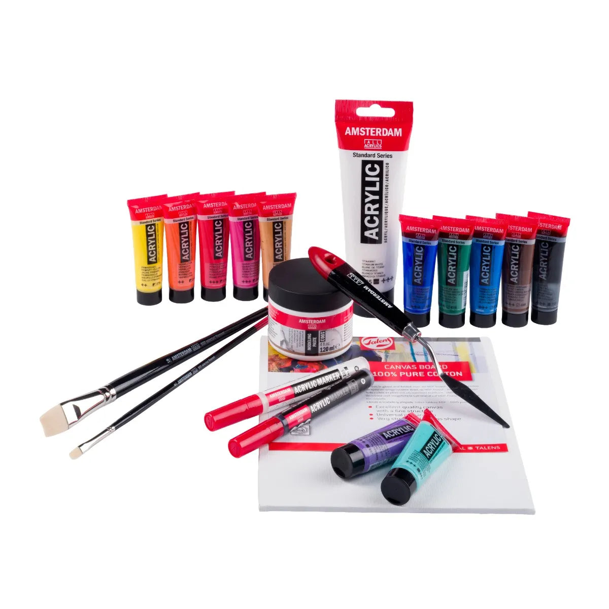 Amsterdam acrylverf Create set 20 delig All-in-one