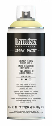 Liquitex acrylverf spuitbus 400ml Cadmium Yellow Medium Hue 6(6830)