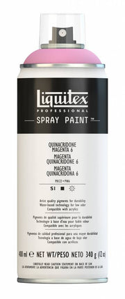 Liquitex acrylverf spuitbus 400ml Quinacridone Magenta 6 (6114)