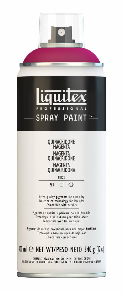 Liquitex acrylverf spuitbus 400ml Quinacridone Magenta (0114)