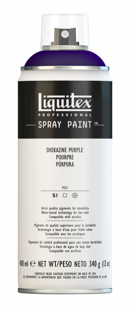 Liquitex acrylverf spuitbus 400ml Dioxazine Purple (0186)