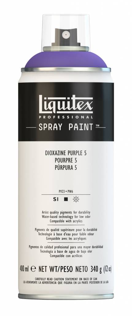 Liquitex acrylverf spuitbus 400ml Dioxazine Purple 5 (5186)