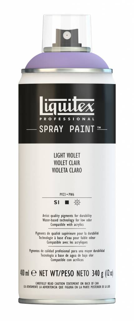Liquitex acrylic paint spray can 400ml Light Violet (0790)