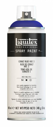Liquitex acrylverf spuitbus 400ml Cobalt Blue Hue 3 (3381)