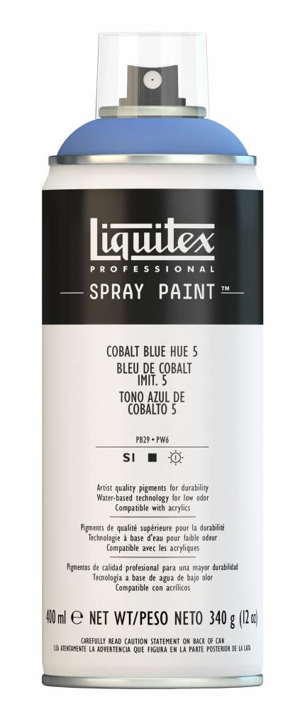 Liquitex acrylverf spuitbus 400ml Cobalt Blue Hue 5 (5381)