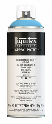 Liquitex acrylverf spuitbus 400ml Phthalo Blue 7 (Red shade) (7316)