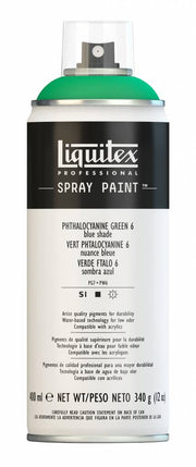 Liquitex acrylverf spuitbus 400ml Phthalo Green 6 (Blue shade) (6317)