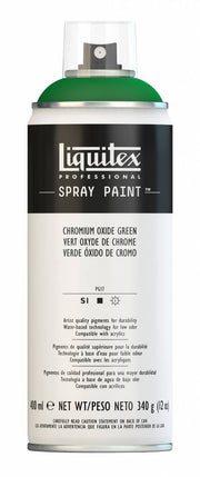 Liquitex Acrylic Paint Spray Can 400ml Chromium Oxide Green (0166)