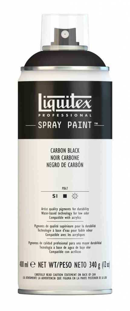 Acrylverf spuitbus 400ml Carbon Black