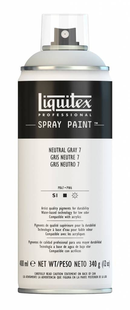 Acrylic paint spray can 400ml Neutral Grey 7