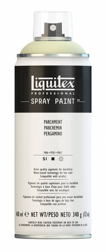 Acrylic paint spray can 400ml Parchment