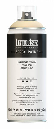 Acrylic paint spray can 400ml Unbleached Titanium