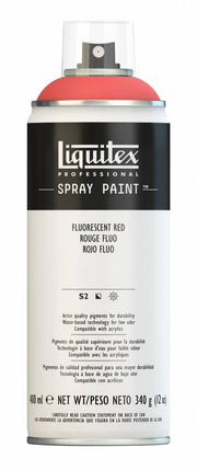 Acrylic paint spray can 400ml Fluorescent Red
