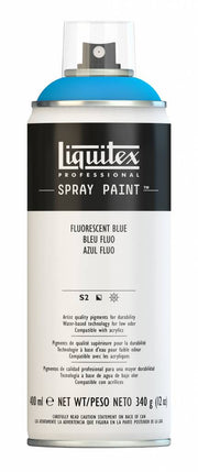 Acrylic paint spray can 400ml Fluorescent Blue