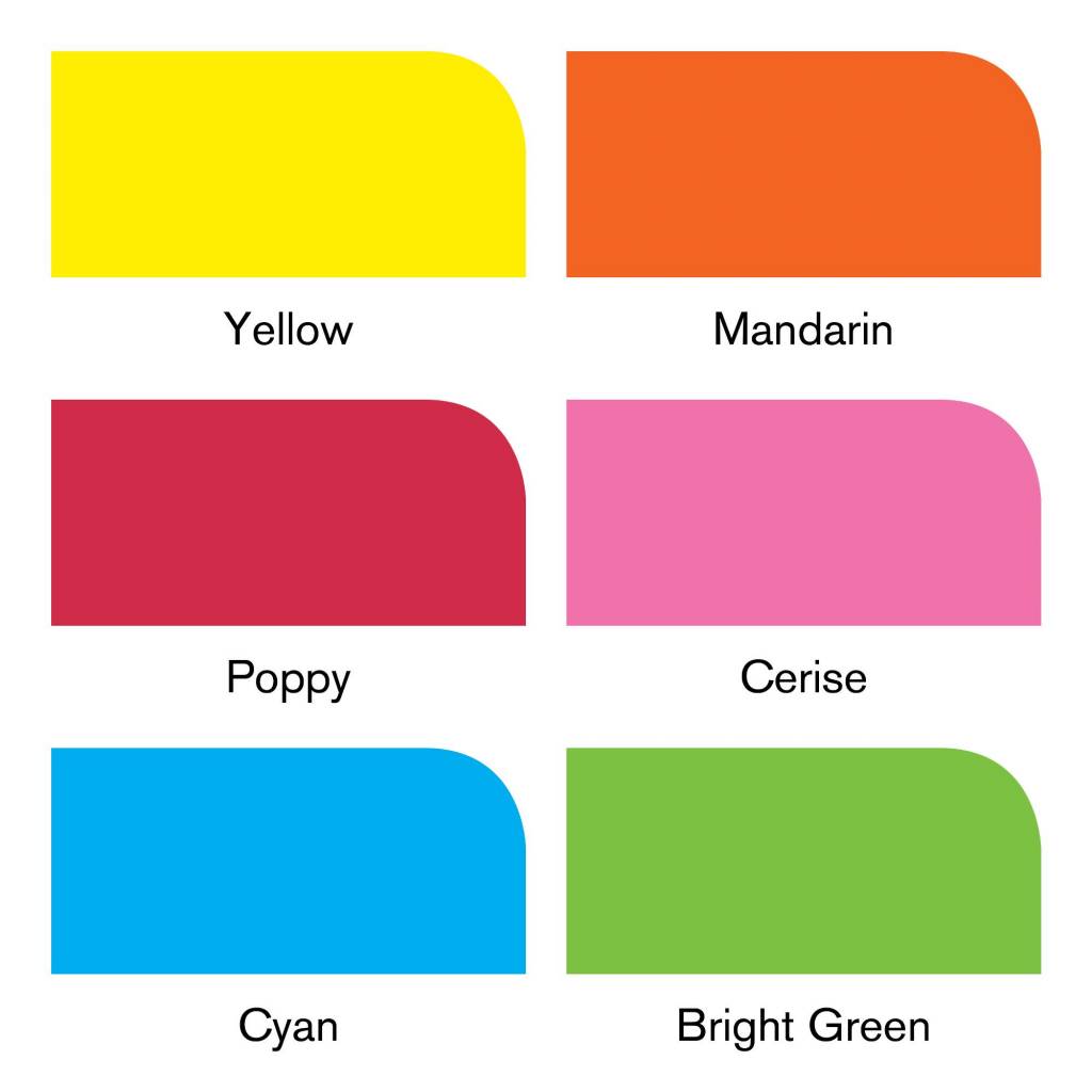Promarker Set 6 Stuks Vibrant Tones