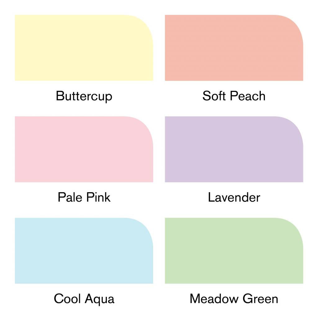 Promarker Set 6 Stuks Pastel Tones