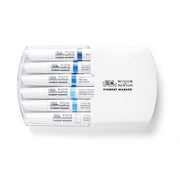 Pigment Marker Set 6 Stuks Blue Tones