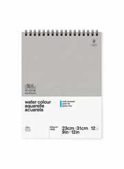 Classic Watercolor Paper Spiral Block 300gr 12 sheets 23x31cm
