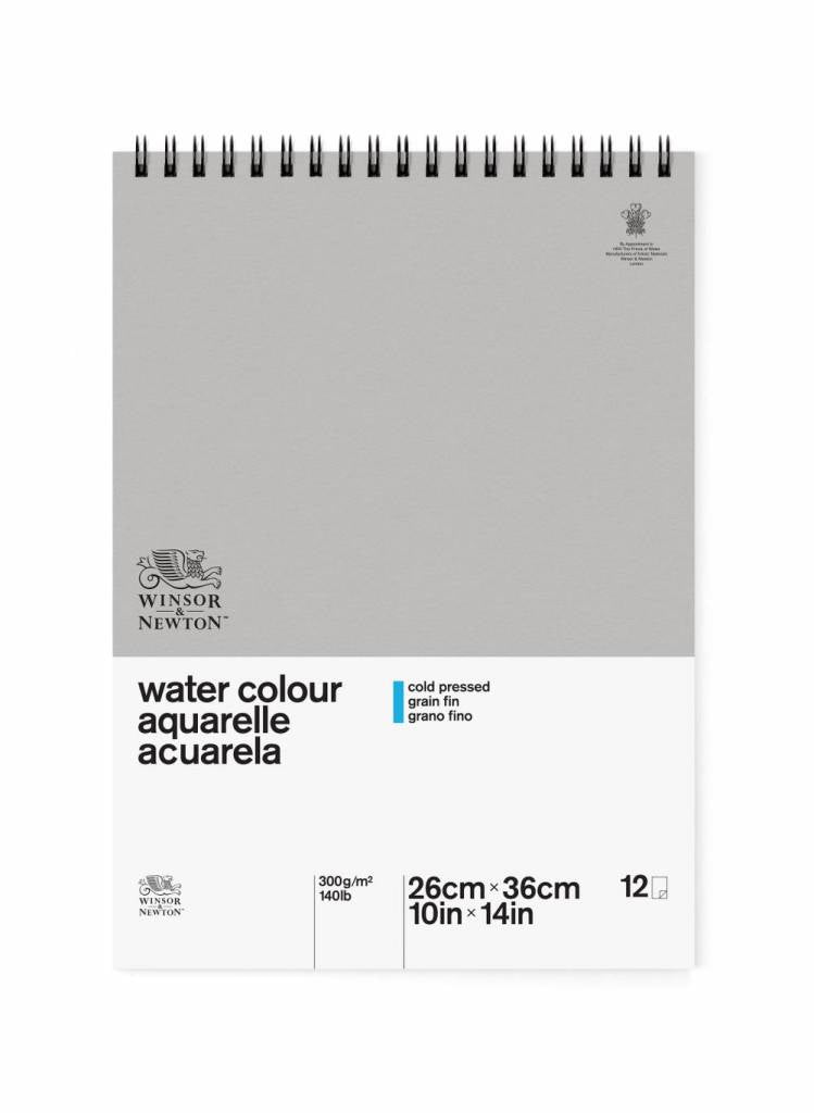 Classic Aquarelpapier Grain fin Spiraalblok 300gr 12 vel 26x36cm