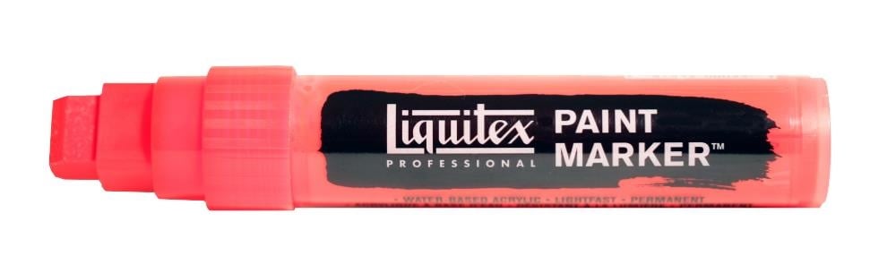 Liquitex acrylverf marker 8-15mm Fluo Red