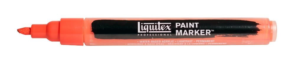 Liquitex acrylverf marker 2-4mm Cadmium Red Light Hue