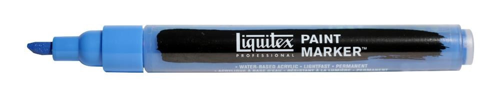 Liquitex acrylverf marker 2-4mm  Cerulean Blue Hue